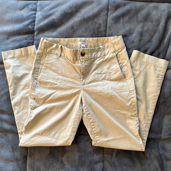 EUC J Crew Factory Laney chino pant warm desert 2 - Picture 2 of 7